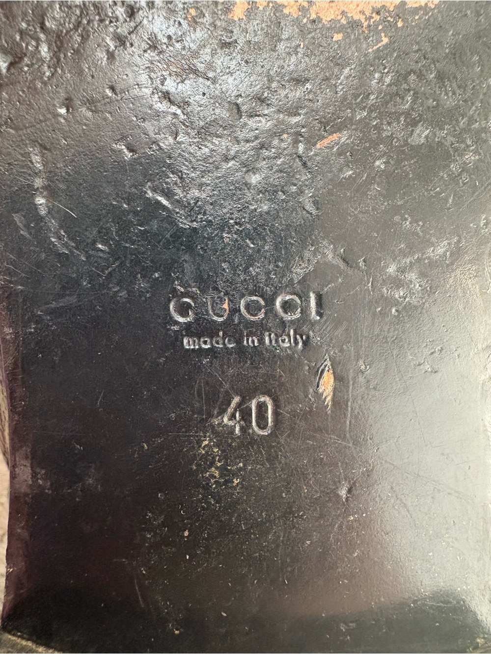 Gucci Black Patent Leather Horsebit Loafers - Picture 6 of 7